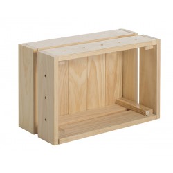 Caja Pino S/barn Home Box 38x17x28