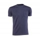 Camiseta Algodon 140 Gr Con Bolsillo Azul Talla S