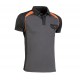 Polo Top Range Coolway Gris / Naranja Talla 3xl