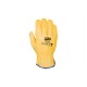 Guante Piel Flor Vacuno Driver Amarillo 2a Talla 7