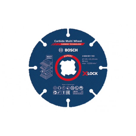 Disco Corte Multimaterial Expert Multiwheel X-lock Ø 125 X 2