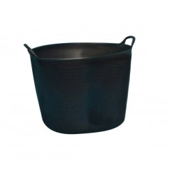 Capazo Plastico Negro 52 L