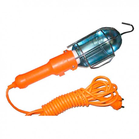 Lampara Portatil Gancho/interruptor E-27 Max 60w 5 M