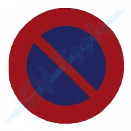 SeÑal Metalica Prohibido Aparcar R308 50 Cm