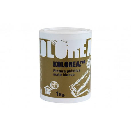 Pintura Plastica Exterior Interior Pro Mate 1 Kg Blanco