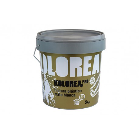 Pintura Plastica Exterior Interior Pro Mate 5 Kg Blanco