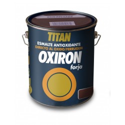Esmalte Antioxidante Oxiron Forja 4 L Rojo Oxido