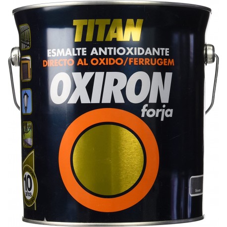 Esmalte Antioxidante Oxiron Forja 4 L Gris Acero