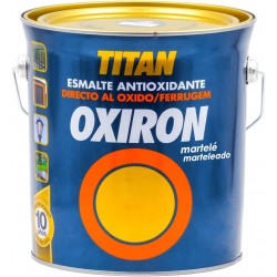 Esmalte Antioxidante Oxiron Martele 4 L Gris Plata