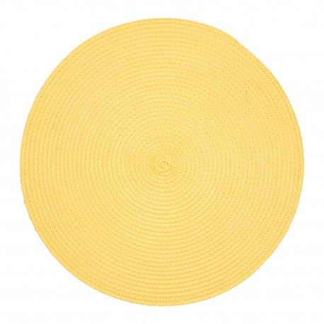Mantel Individual Ø38 Cm Amarillo