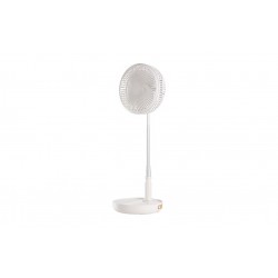Ventilador Sobremesa Extensible 5 W - Ø 20 Cm - Blanco