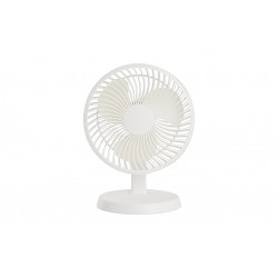 Ventilador Sobremesa 5 W - Ø 17 Cm - Blanco