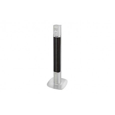Ventilador De Torre Gris 45w 90cm Mando Oscilacion