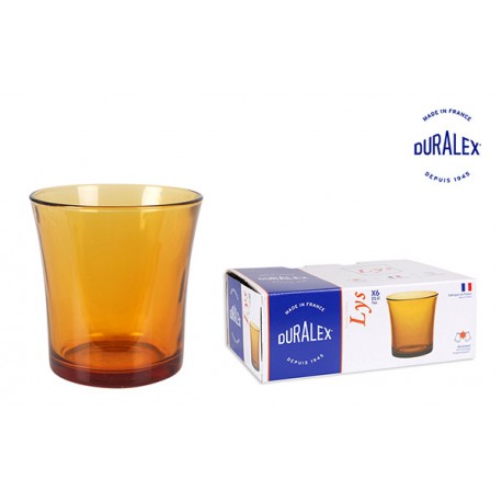 Vaso Agua Ambar Lys Set-6 21 Cl