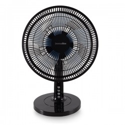 Ventilador Sobremesa Negro 35 W