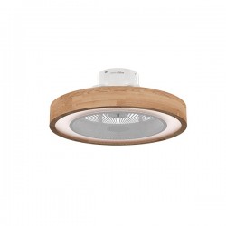 Ventilador Techo Tipo Box Fan Wifi Motor Dc Rgb 25 W