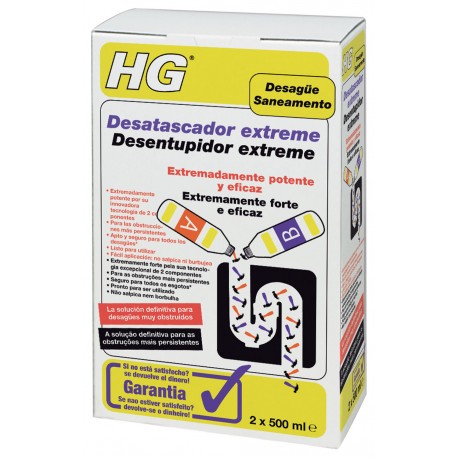 Desatascador Extreme 2 X 500 Ml