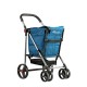 Carro Compra 4 Ruedas Giratorias Plegable Basket Polar Marin