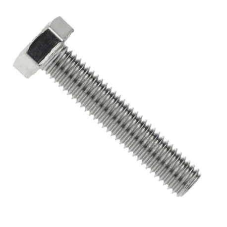 Tornillo Hexagonal Din 933 8.8 Cincado 8x 80