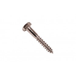 Tornillo Rosca Lima Din 571 Hexagonal Cincado 6 X 50