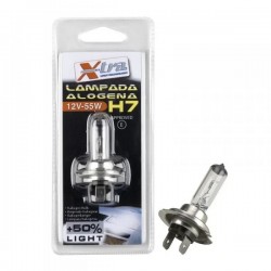 Lampara Automovil 12v-55w H7 Halogena Faro Delantero Luz Bla