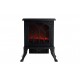 Chimenea Electrica 1500w Negro