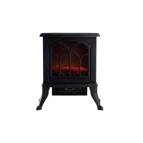 Chimenea Electrica 1500w Negro