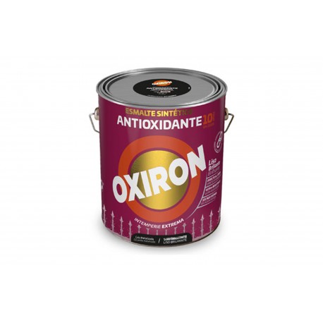 Esmalte Antioxidante Oxiron Liso Brillo 4 L Gris Perla