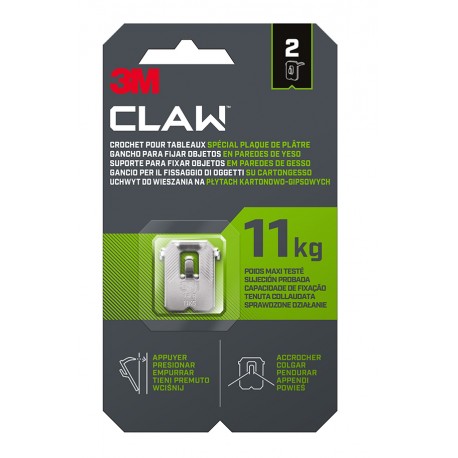 Cuelgacuadro S/clavo Pladur 2 Pzs 11kg