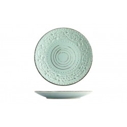 Plato Stoneware Courtyard Mint Postre-21 Cm