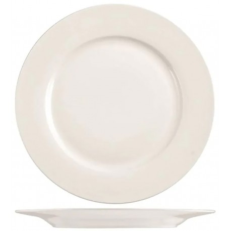 Plato New Bone China Ala Blanco Postre 20 Cm