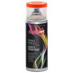 Pintura Acrilica 400 Ml Ral 3000 Rojo Fuego