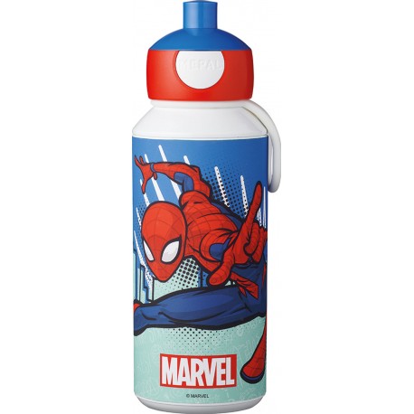 Botella Pop-up Campus Spiderman 400 Ml