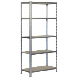 Estanteria Orden 5b 1800x900x400mm S/t Met Galvanizado/mader