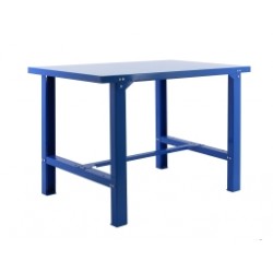 Banco Trabajo 830x1200x730mm C/t Azul Bt6 Metal 1200