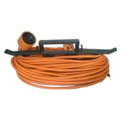 Prolongador Electrico Jardin 20 M. / 3 X 1,5 Ip20 C/ Protecc