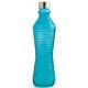 Botella Cristal 1 L Azul Turquesa