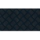 Pavimento Checker Caucho Negro 3mm 1,2x10 M