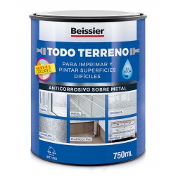 Imprimacion Multiusos Todo Terreno Al Agua 750 Ml Negro