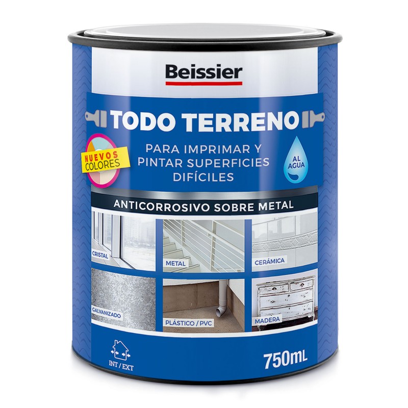Pintura Suelo Color Azul Para Hormigón, Piedra, Ladrillo MONTÓ Satinado