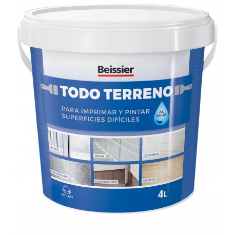 Imprimacion Multiusos Todo Terreno Al Agua 4 L Blanco