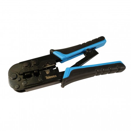 Crimpadora Macho Rj45/rj11/rj12 Y 4p4c/4p2c