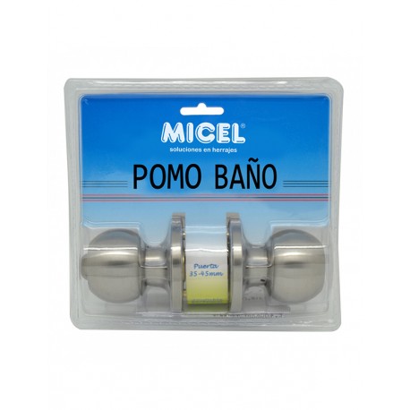 Pomo Bola BaÑo Inox -