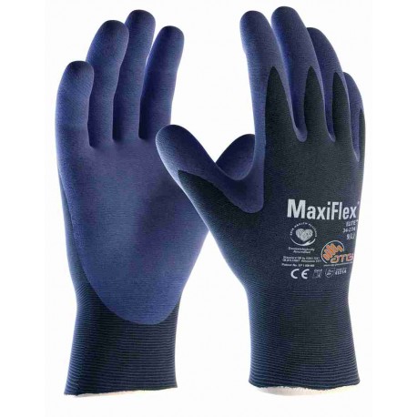 Guante Trabajo Xl10 Nylon/esp Nitr Maxyflex Elite 34-274 Atg