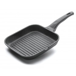 Grill Rayado Eco Piedra 24 X 24 Cm