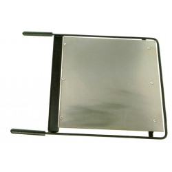 Plancha Barbacoa 68x41cm Inox El Zorro