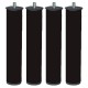 Patas Canape Redonda Sin Ruedas (juego 4 Piezas) 270x50 Mm N