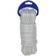 Cuerda Cableada Pe Plastif 4c 5mm Blan 25 M