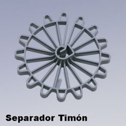 Separador Timon 30 Mm Varilla 4-12 Mm 500pz