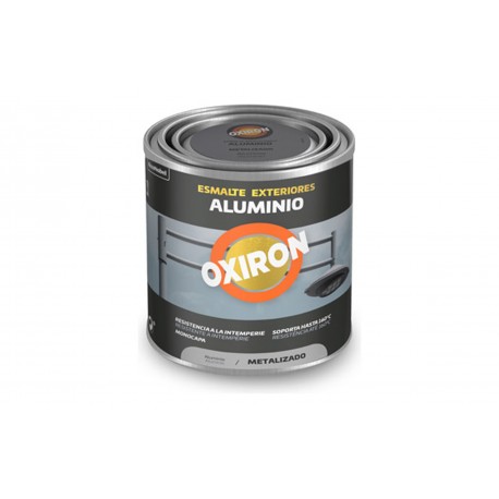 Esmalte Exteriores Oxiron 750 Ml Aluminio